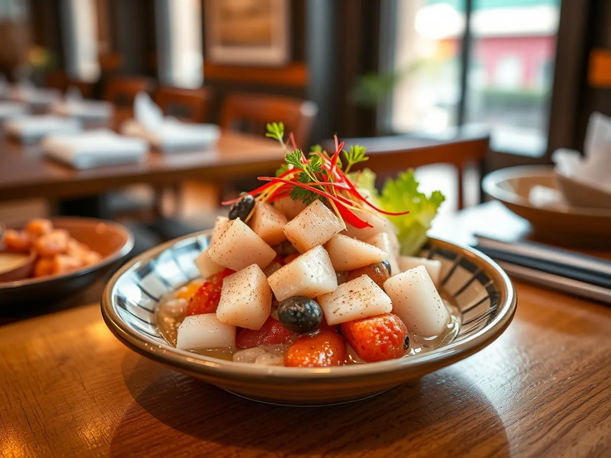 Ceviche λαβράκι
